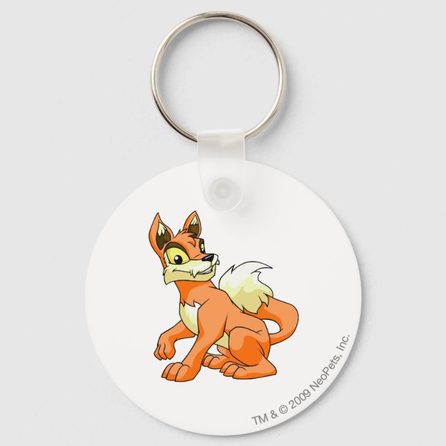 Lupe Orange Keychain (Front)