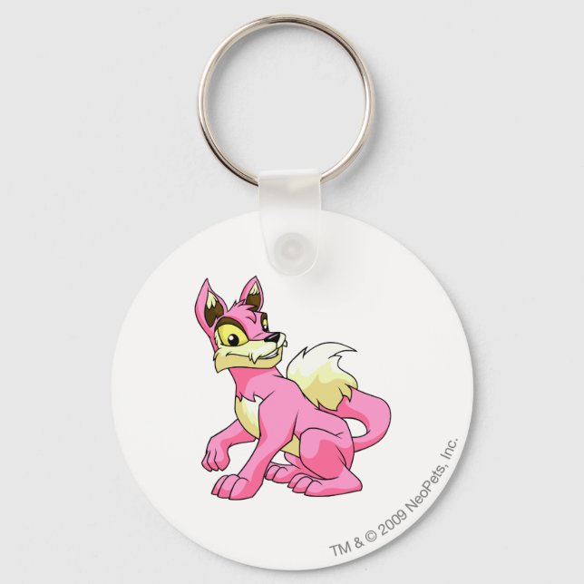 Lupe Pink Keychain (Front)