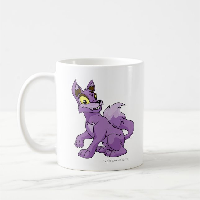 Lupe Purple Coffee Mug (Left)