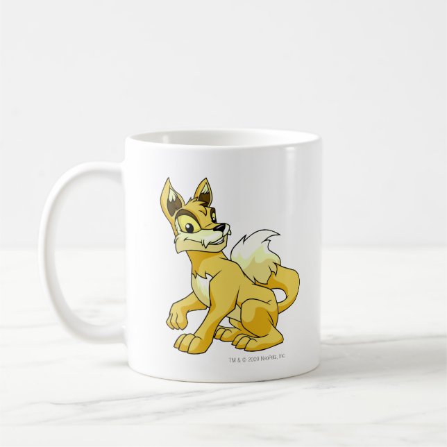 Lupe Yellow Coffee Mug (Left)