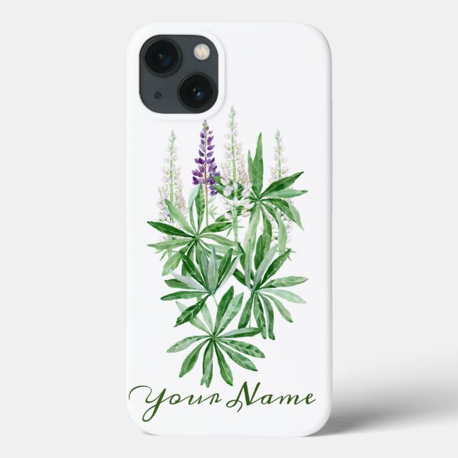 Lupin flower  Case-Mate iPhone case (Back)