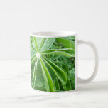 Lupin Leaves Botanical Photography Coffee Mug