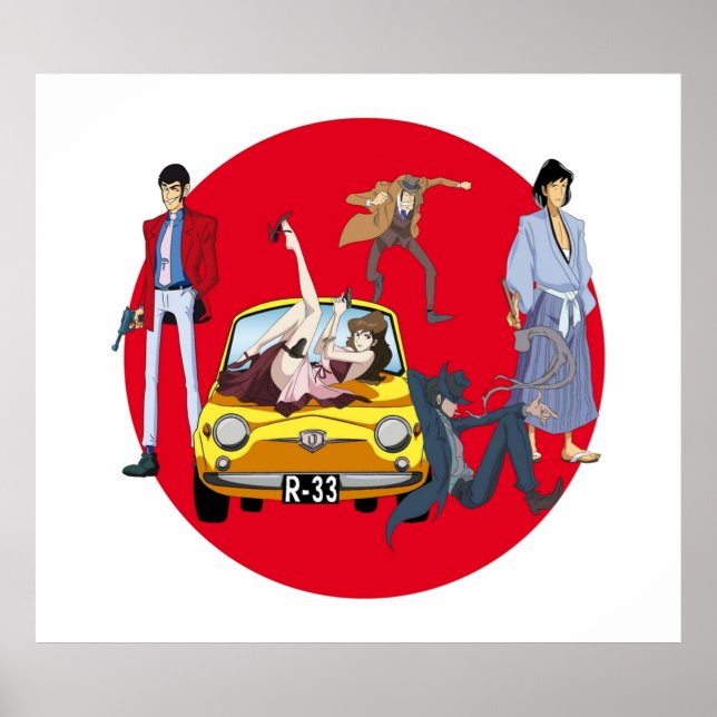 lupin the third poster (Front)