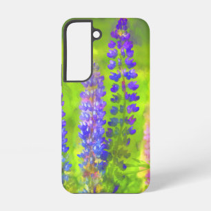 Lupine Painting - Original Flower Art Samsung Galaxy S22 Case