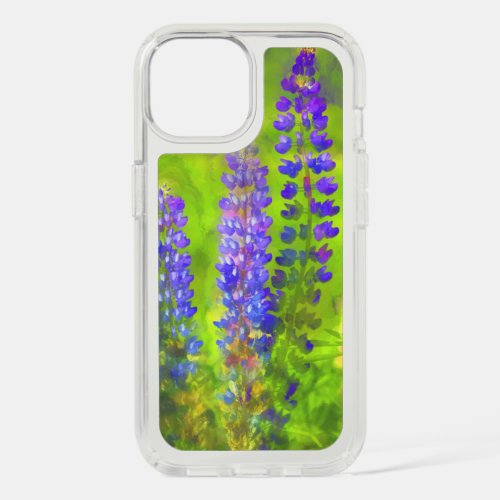 Lupine Painting _ Original Flower Art iPhone 15 Case