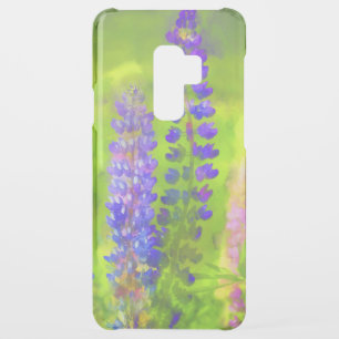 Lupine Painting - Original Flower Art Uncommon Samsung Galaxy S9 Plus Case