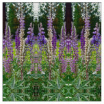 Lupines All in a Row Fabric