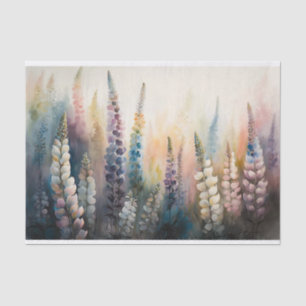 Lupins 2 tissue paper