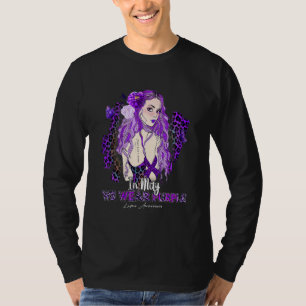Lupus Awareness In May We Wear Purple Ribbon T-Shirt