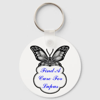 Lupus Awareness Keychain