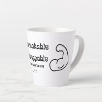 Lupus Awareness Warrior Unbreakable Front & Back Coffee Mug