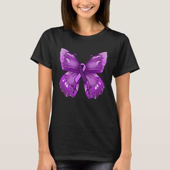 Lupus Awareness Lupus Butterfly Survivor Gear 1 T-Shirt (Front)