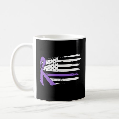 Lupus Awareness Month American Flag Autoimmune Dis Coffee Mug