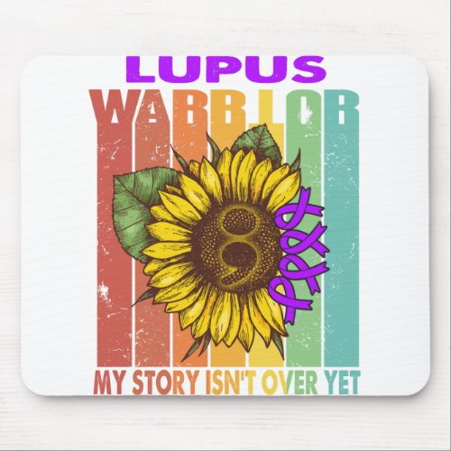 Lupus Awareness Month Ribbon Gifts Mouse Pad