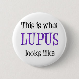 Lupus Awareness Pinback Button