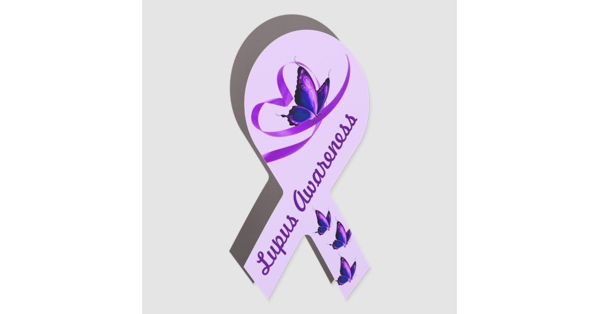 lupus ribbon and butterfly