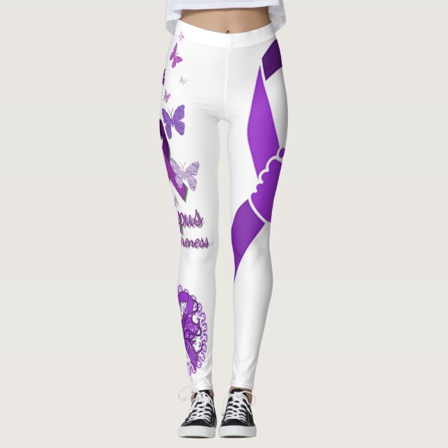 Lupus awearness leggings (Front)