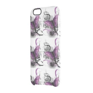 Lupus Butterflies Clear iPhone 6/6S Case