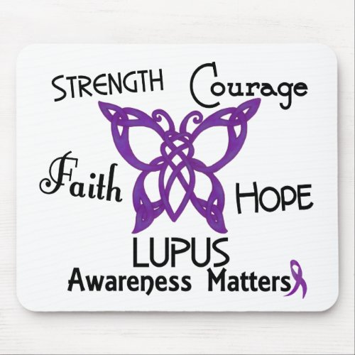 Lupus Celtic Butterfly 3 Mouse Pad