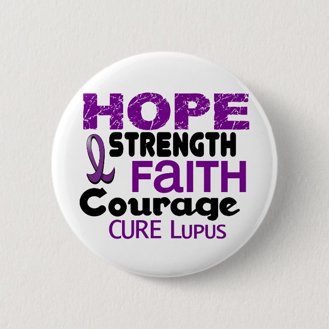 Lupus HOPE 3 Button (Front)