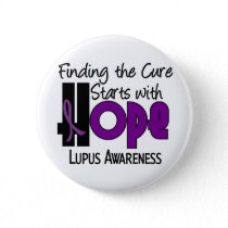 Lupus HOPE 4 Pinback Button