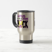 Lupus Messed With The Wrong Chick Travel Mug (Front Left)