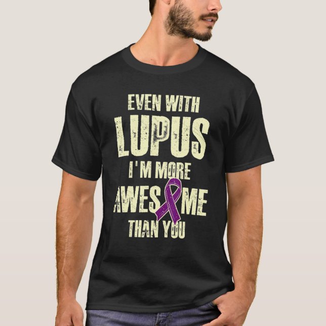 Lupus Qualified Survivor Warrior 1 T-Shirt (Front)