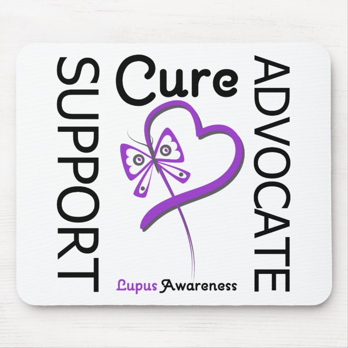 Lupus Support Advocate Cure Mousepads