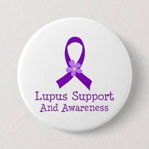 Lupus Support and Awareness Button