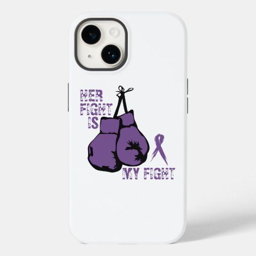 Lupus Support Her Fight is Mine Boxing Gloves Case_Mate iPhone 14 Case