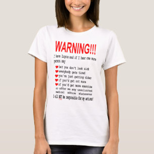 Lupus Warning Tees