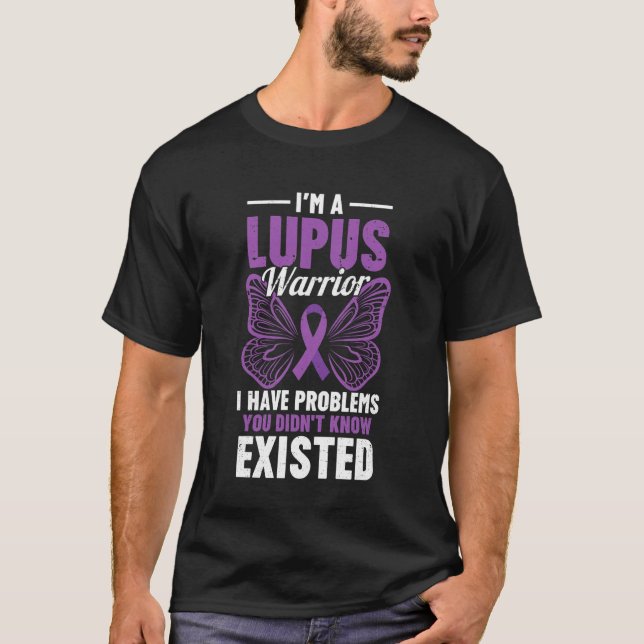 Lupus Warrior Lupus Awareness T-Shirt (Front)
