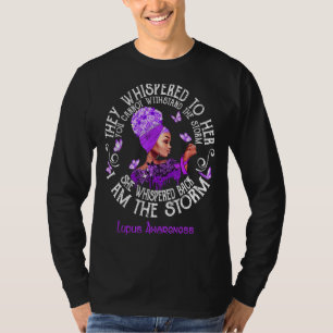 Lupus Warrior She Whispered Back I Am The Storm T-Shirt