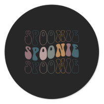 Lupus Warrior Spoonie Classic Round Sticker