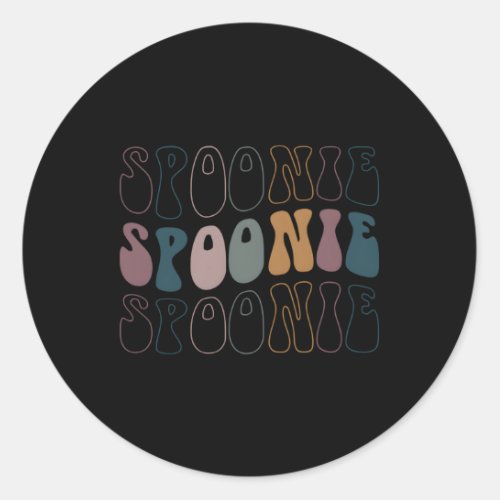 Lupus Warrior Spoonie Classic Round Sticker
