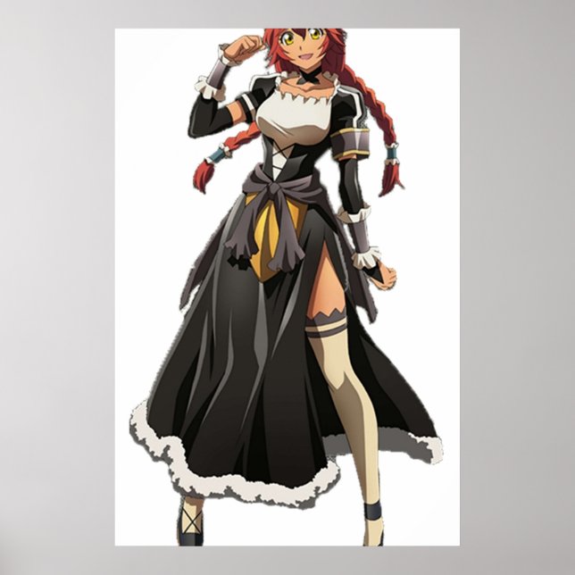 Lupusregina Beta Overlord AnimeManga Poster (Front)