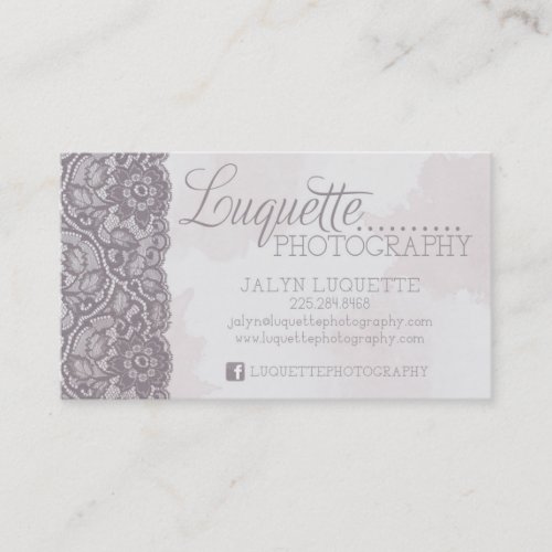 Luquette Photography Business Card Templates