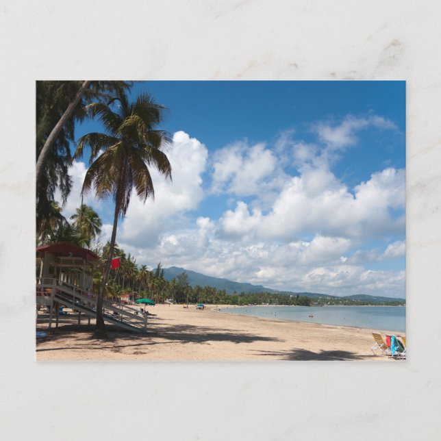 Luquillo Beach Puerto Rico Postcard (Front)