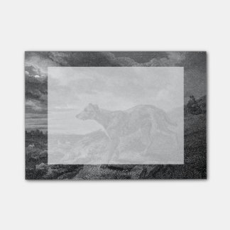 Lurcher Dogs Vintage Drawing Post-it Notes