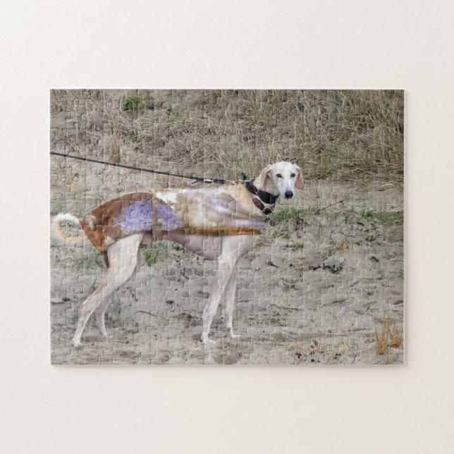 Lurcher jigsaw puzzle (Horizontal)