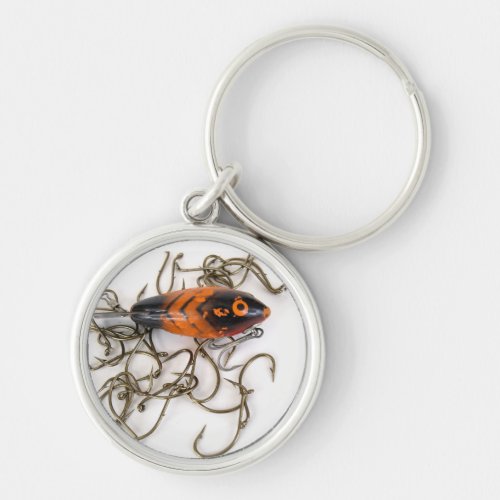 Lure and Hooks Keychain