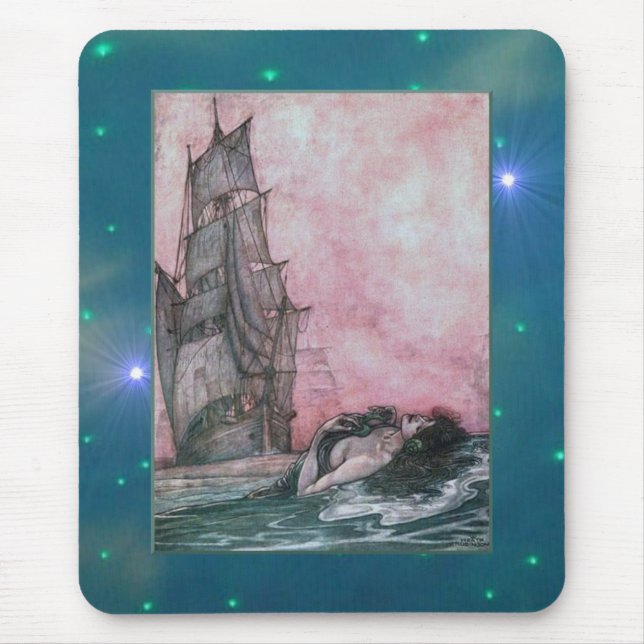 Lure of the Mermaid Mousepad (Front)