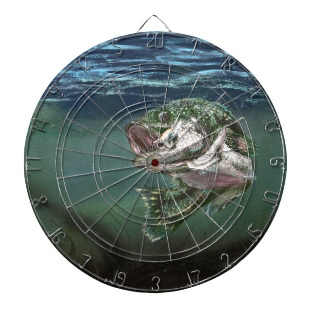 Lured In Fish Dartboard (Front)