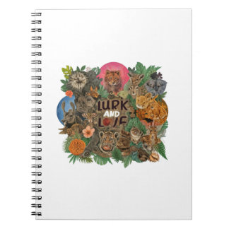 lurk and love notebook