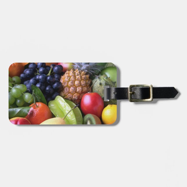 Luscious Fruit Luggage Tag (Front Horizontal)