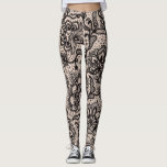 Luscious Lace Leggings<br><div class="desc">Luscious Lace Leggings -
Faux Flesh-tone background.</div>