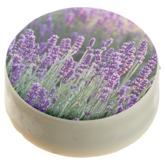 Luscious Lavender Chocolate Covered Oreo (Angled)