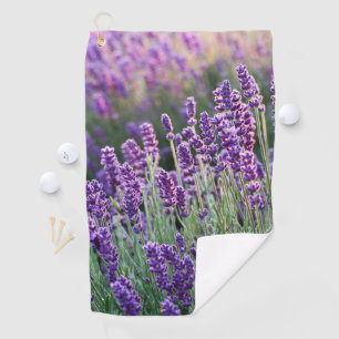 Luscious Lavender Golf Towel
