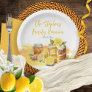 Luscious Lemon Cake Ginger Tea Family Reunion Paper Plates