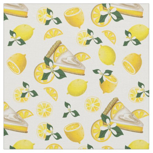 Luscious Lemon Meringue Pie Fabric